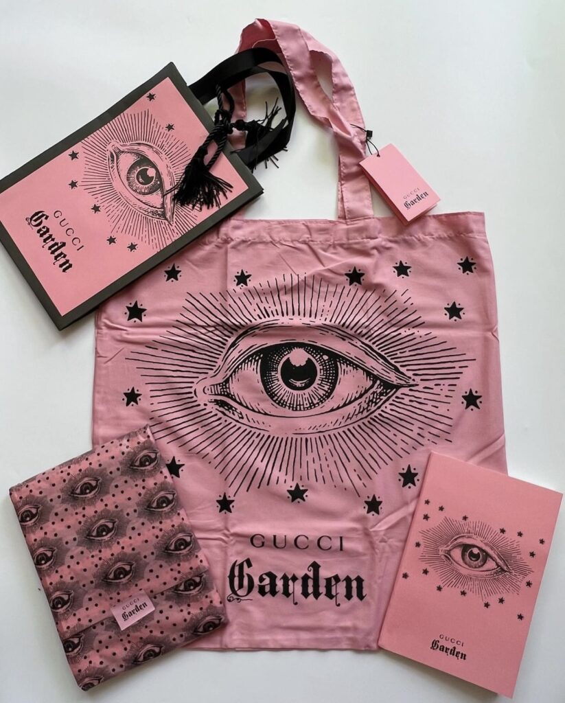 Gucci Garden Tote Notebook Set – framesnthingsph